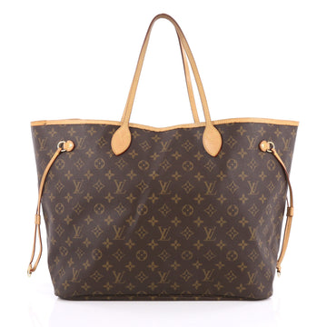 Louis Vuitton Neverfull Tote Monogram Canvas GM Brown 1966702