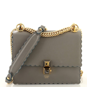 Fendi Kan I Bag Leather Small