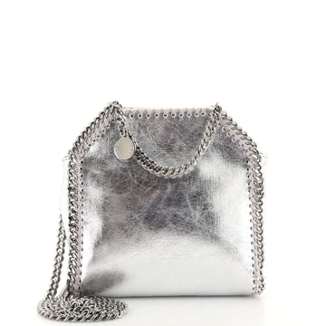 Stella McCartney Falabella Fold Over Crossbody Bag Faux Leather Tiny