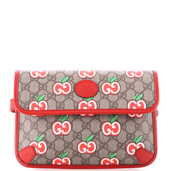 Gucci Flap Belt Bag Printed GG Coated Canvas