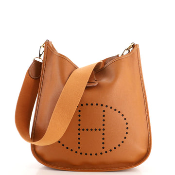 Hermes Evelyne Bag Gen I Courchevel GM