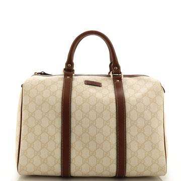 Gucci Joy Boston Bag GG Coated Canvas Medium