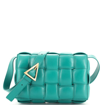 Bottega Veneta Cassette Crossbody Bag Padded Maxi Intrecciato Leather