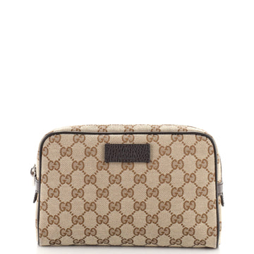 Gucci Waist Belt Bag (Outlet) GG Canvas Small