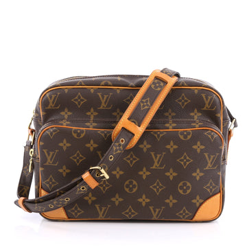 Louis Vuitton Nil Handbag Monogram Canvas 28 Brown 1967501