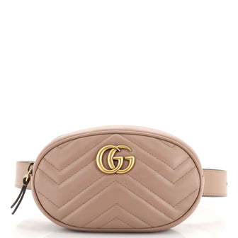 Gucci GG Marmont Belt Bag Matelasse Leather