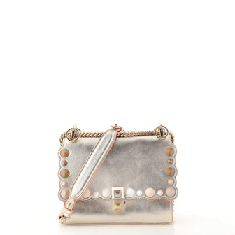 Fendi Kan I Bag Studded Leather Small
