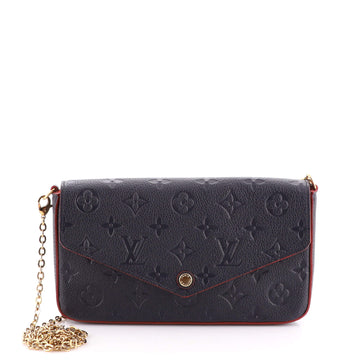 Louis Vuitton Felicie Pochette Monogram Empreinte Leather