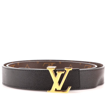 Louis Vuitton LV Initiales Reversible Belt Monogram Canvas and Leather Wide