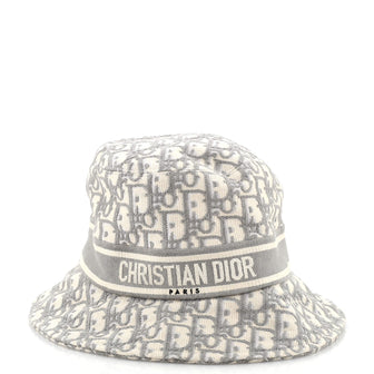 Christian Dior Bucket Hat Oblique Canvas