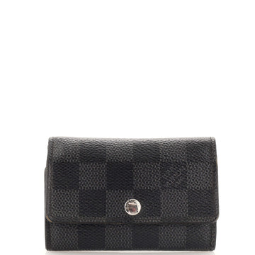 Louis Vuitton 6 Key Holder Damier Graphite