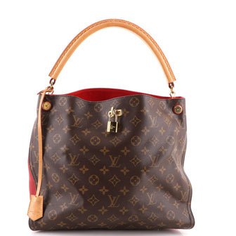 Louis Vuitton Gaia Handbag Monogram Canvas