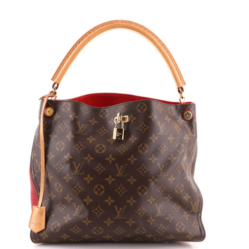 Louis Vuitton Gaia Handbag Monogram Canvas