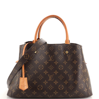 Louis Vuitton Montaigne Handbag Monogram Canvas MM