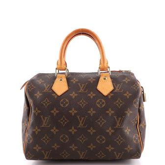 Louis Vuitton Speedy Handbag Monogram Canvas 25