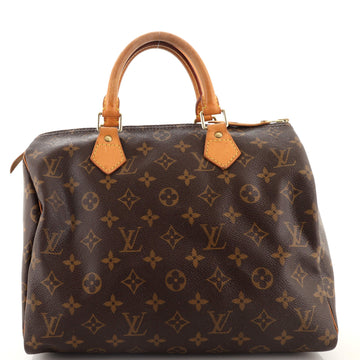 Louis Vuitton Speedy Handbag Monogram Canvas 30