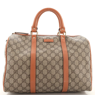 Gucci Joy Boston Bag GG Coated Canvas Medium