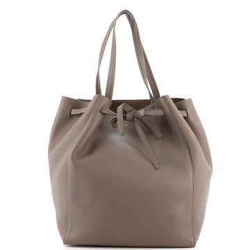 Celine Phantom Tie Cabas Tote Leather Medium