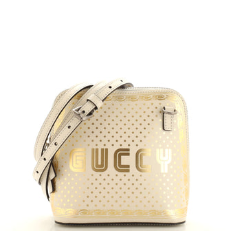 Gucci Dome Crossbody Bag Limited Edition Printed Leather Mini