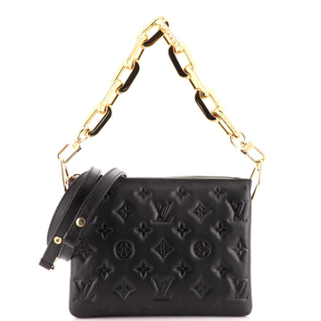 Louis Vuitton Coussin Bag Monogram Embossed Lambskin BB