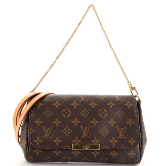Louis Vuitton Favorite Handbag Monogram Canvas MM