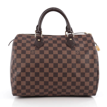 Louis Vuitton Speedy Handbag Damier 30 Brown 1969501