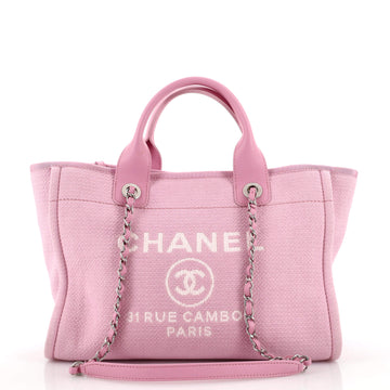 Chanel Deauville NM Tote Mixed Fibers Small