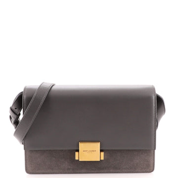 Saint Laurent Bellechasse Shoulder Bag Suede and Leather Medium