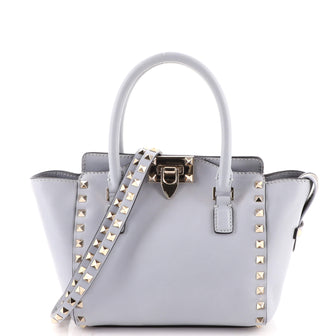 Valentino Garavani Rockstud Tote Rigid Leather Mini