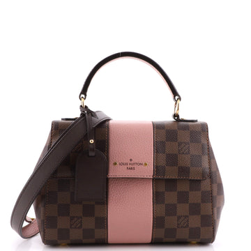 Louis Vuitton Bond Street Handbag Damier with Leather BB