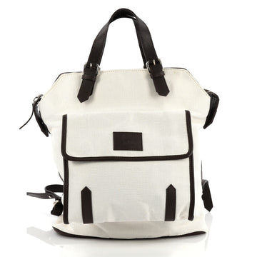 Christian Louboutin Syd Backpack Canvas White 1970401