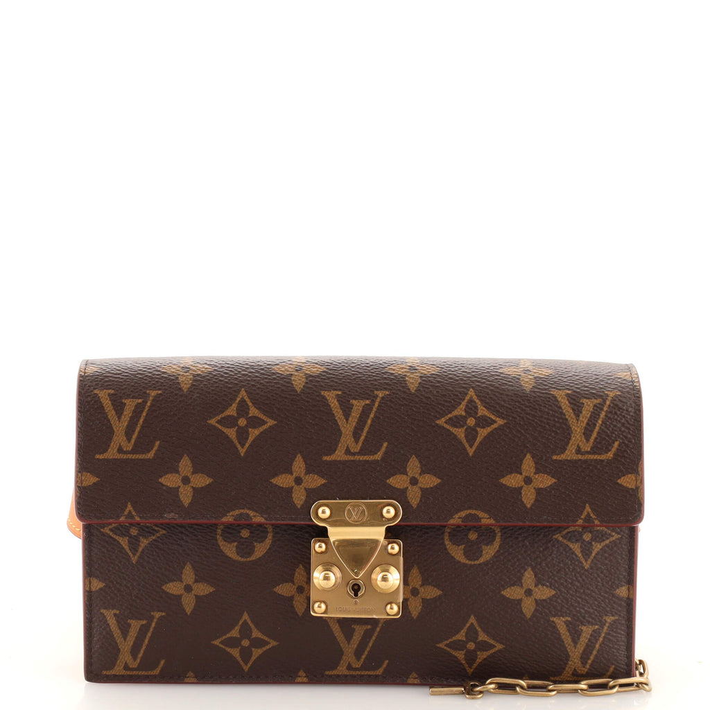 Louis Vuitton S Lock Belt Pouch PM, Beltbag, Monogram, Preowned in Box WA001