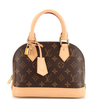 Louis Vuitton Alma Handbag Monogram Canvas BB