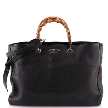 Gucci Bamboo Shopper Tote Leather Large