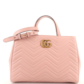 Gucci GG Marmont Tote Matelasse Leather Medium