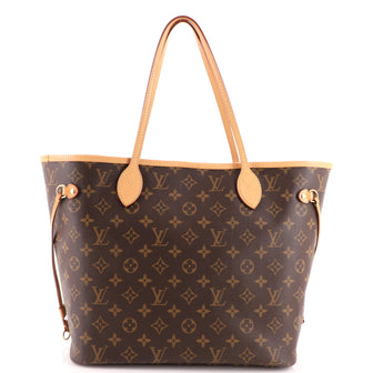 Louis Vuitton Neverfull NM Tote Monogram Canvas MM