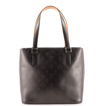 Louis Vuitton Mat Stockton Handbag Monogram Vernis