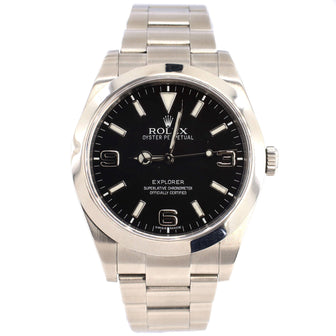Rolex Oyster Perpetual Explorer Automatic Watch Stainless Steel 39