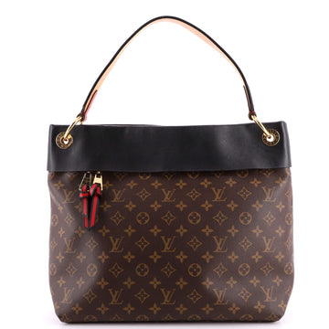Louis Vuitton Tuileries Hobo Monogram Canvas with Leather