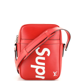 Louis Vuitton, Bags, Louis Vuitton X Supreme Danube Epi Pm Red