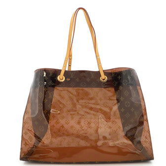 Louis Vuitton Ambre Sac Cabas Monogram Vinyl GM