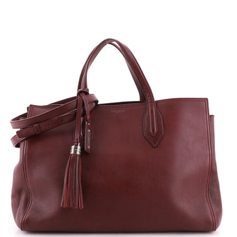 Saint Laurent Rive Gauche Cabas Leather Medium