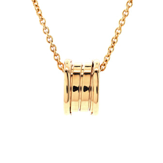 Bvlgari B.Zero1 Pendant Necklace 18K Yellow Gold Small