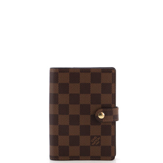 Louis Vuitton Ring Agenda Cover Damier PM