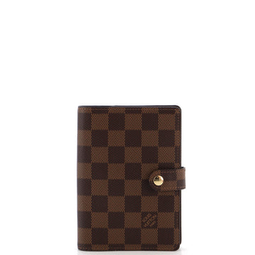 Louis Vuitton Ring Agenda Cover Damier PM