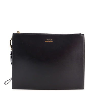 Gucci Wristlet Clutch Leather