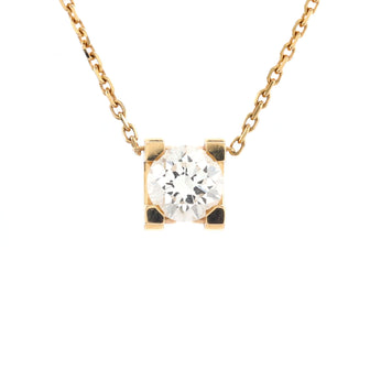 Cartier C de Cartier Necklace 18K Yellow Gold with Diamond 0.55CT