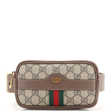 Gucci Ophidia Belt Bag GG Coated Canvas Mini