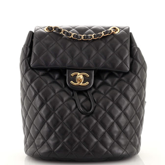 Chanel Urban Spirit Backpack Quilted Lambskin Small