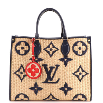 Louis Vuitton OnTheGo Tote Monogram Giant Raffia MM